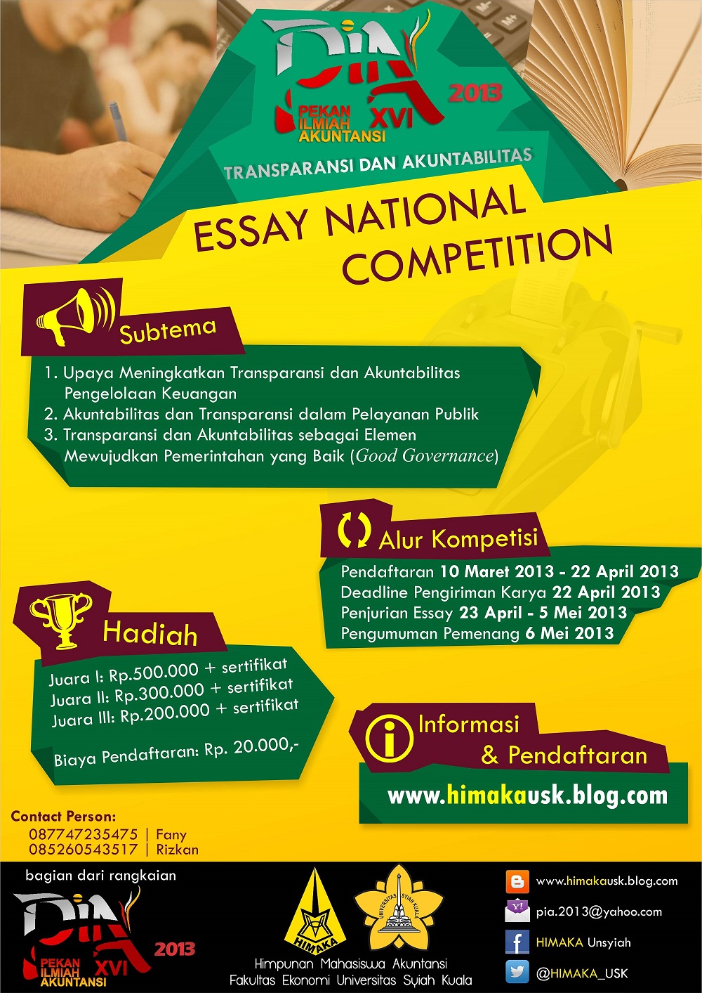 Essay National Competition PIA XVI 2013  LPM FORMAT FST UA